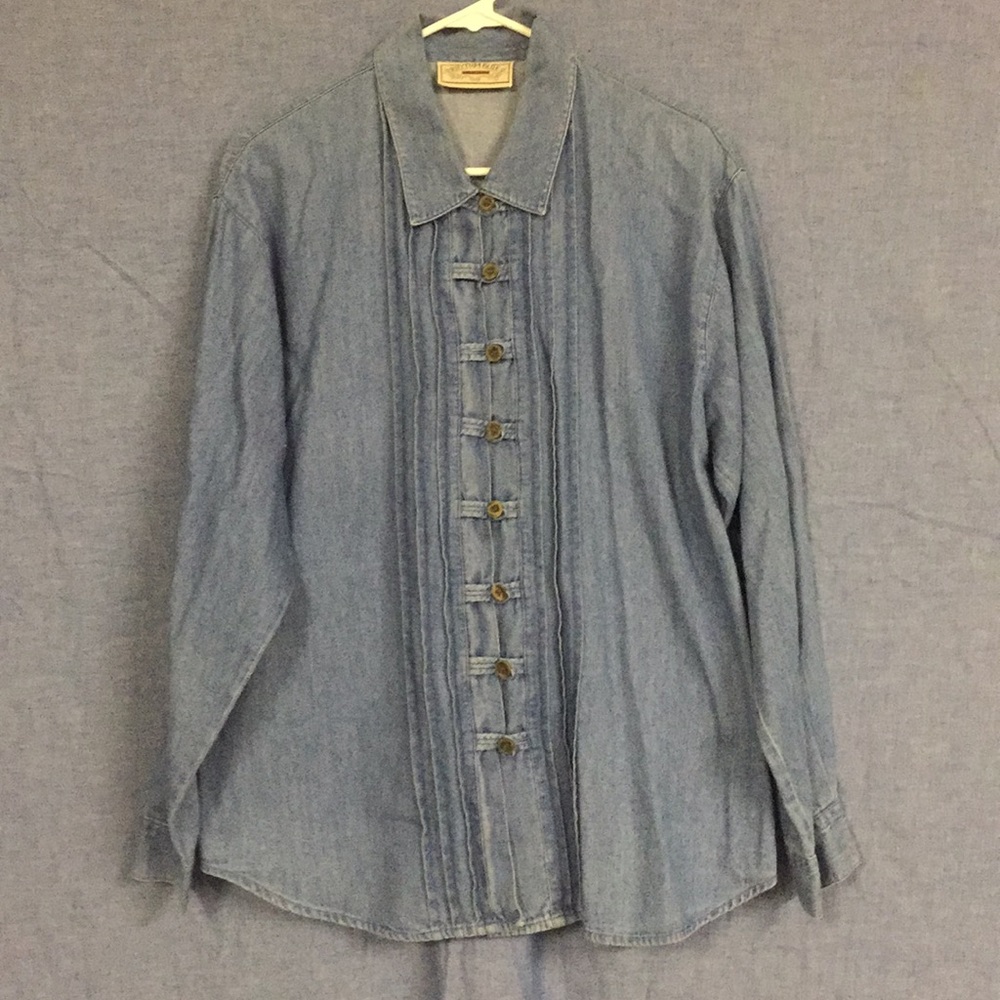 Women’s Denim Shirt By Rhythm Blue, Size M